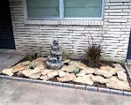Water-Fountain Water fountain by the front door