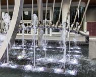 P_WaterAndMetal_SGoldberg Art installation at Houston's Brown Convention Center