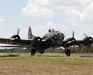 B-17 Taxiing B-17 Taxiing at Brenham TX airport Jul, 2011