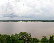 River-panorama Mississippi River at Natchez, MS